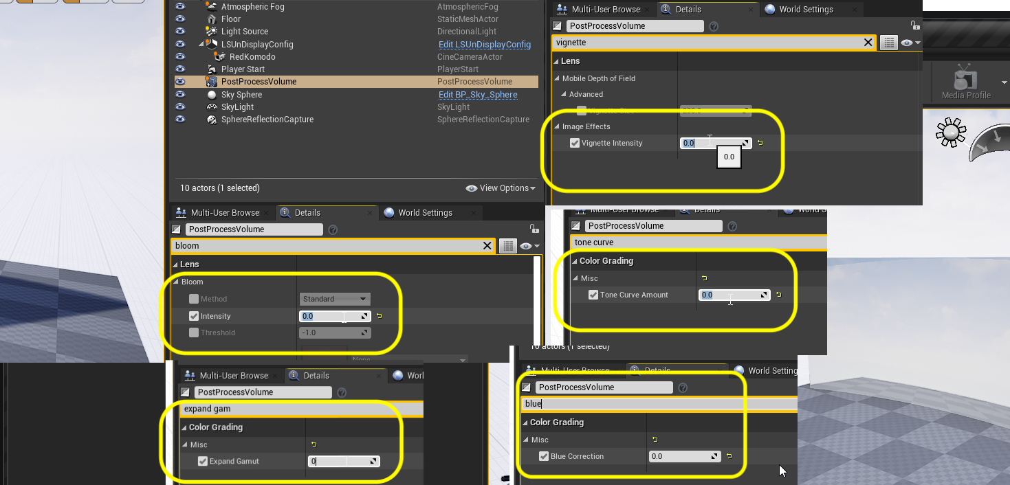 adjust post production volume