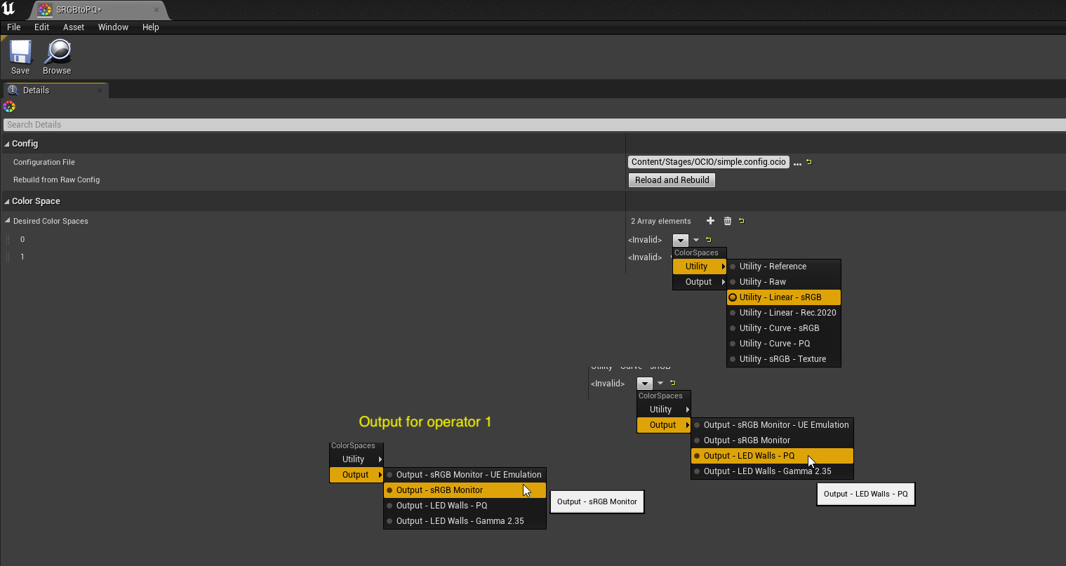 add an sRGB to PQ converter